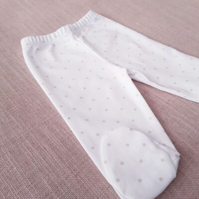 Patitas Blancas Lunares Grises - Imagen 2