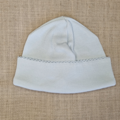 Gorrito Celeste Punto Inglés - Imagen 2